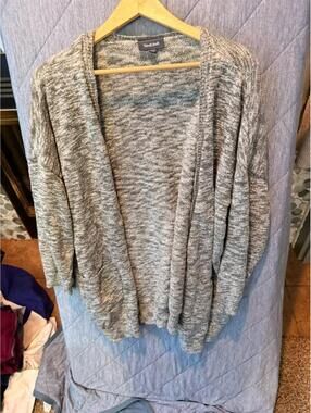 ModCloth Gray Open Front Cardigan Sweater 2X